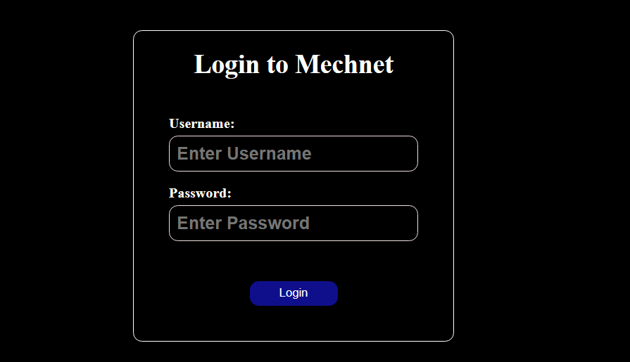 Login Dashboard